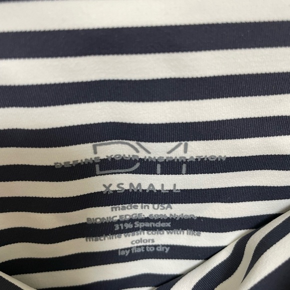 DYI 7/8 Length Stripe Workout Leggings Size XS - Picture 5 of 5